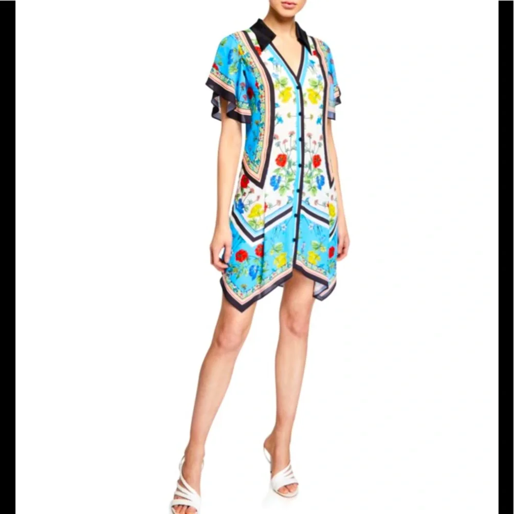 Alice + Olivia Conner Handkerchief dress - Picture 4 of 10